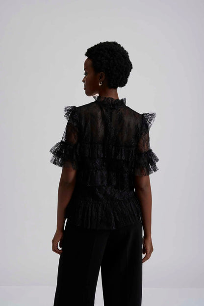 RACHEL BLOUSE BLACK