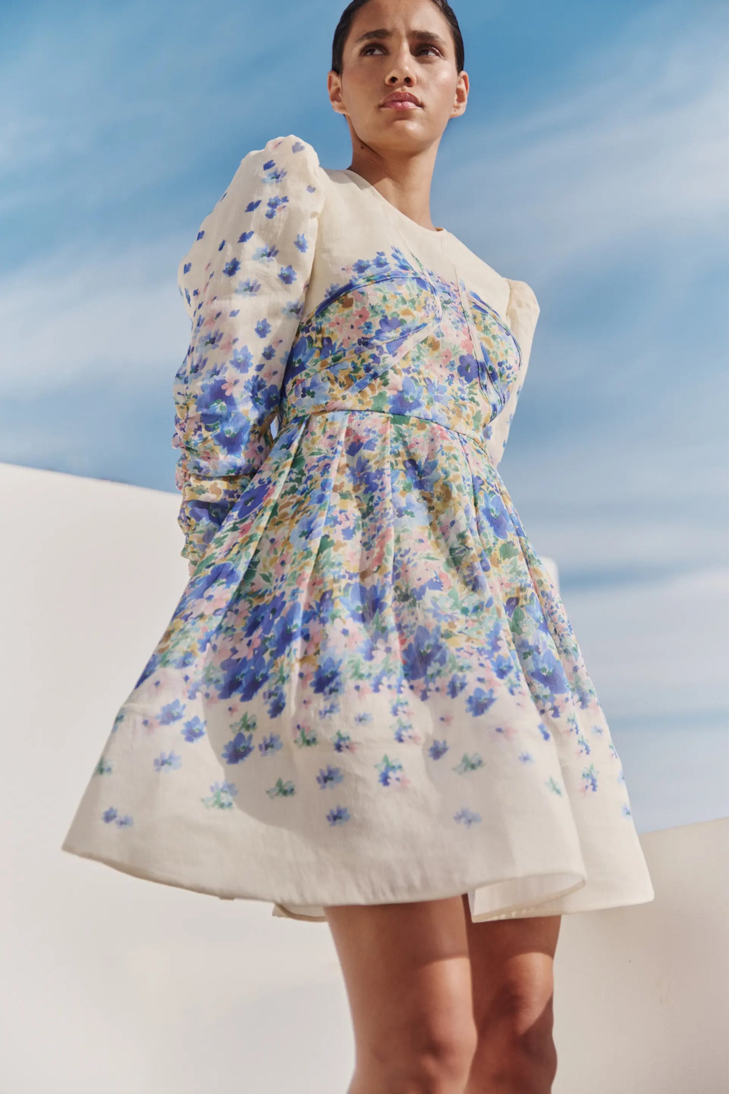 LEONI MINI DRESS DITSY