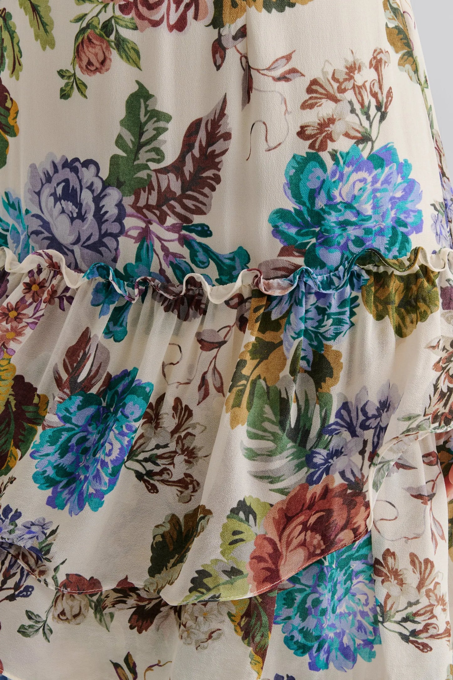 PALOMA MAXI DRESS BOTANIC FLORALS