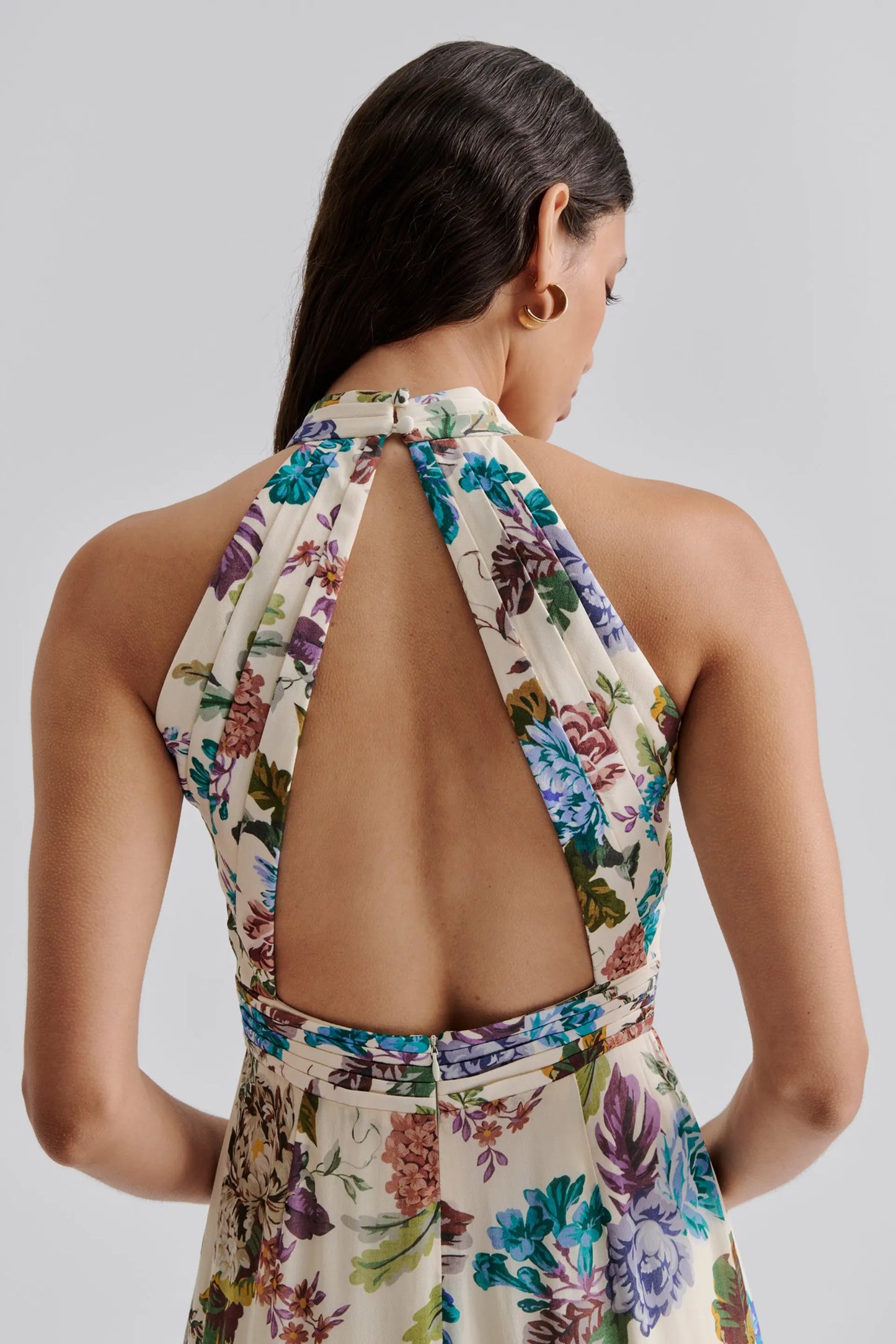 PALOMA MAXI DRESS BOTANIC FLORALS