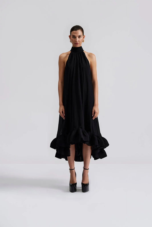 SABRINA MIDI DRESS BLACK