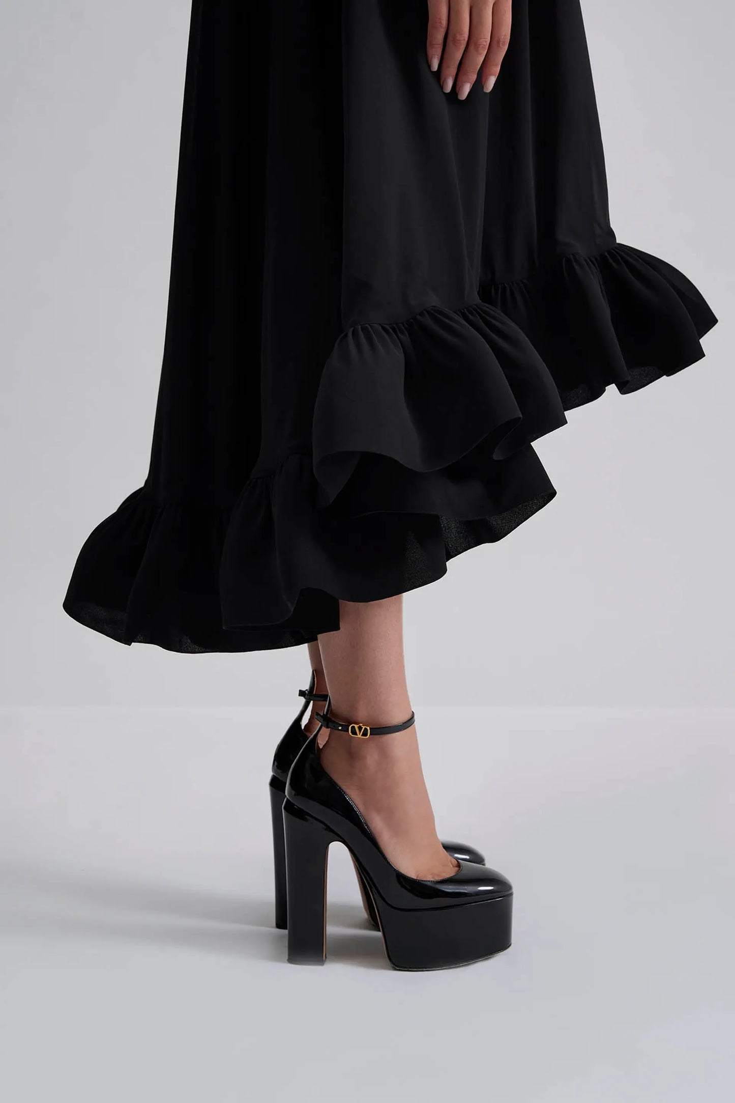 SABRINA MIDI DRESS BLACK