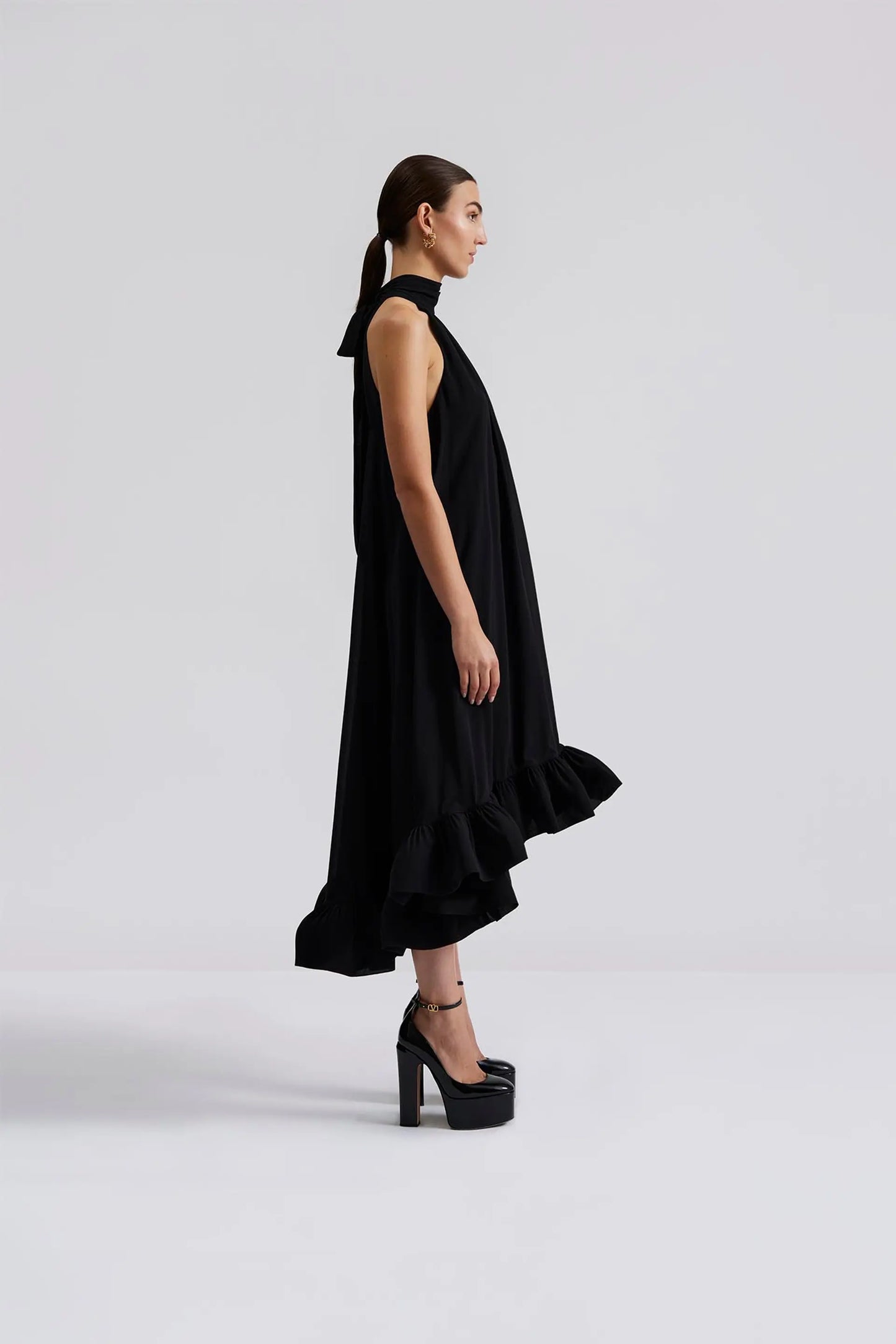 SABRINA MIDI DRESS BLACK