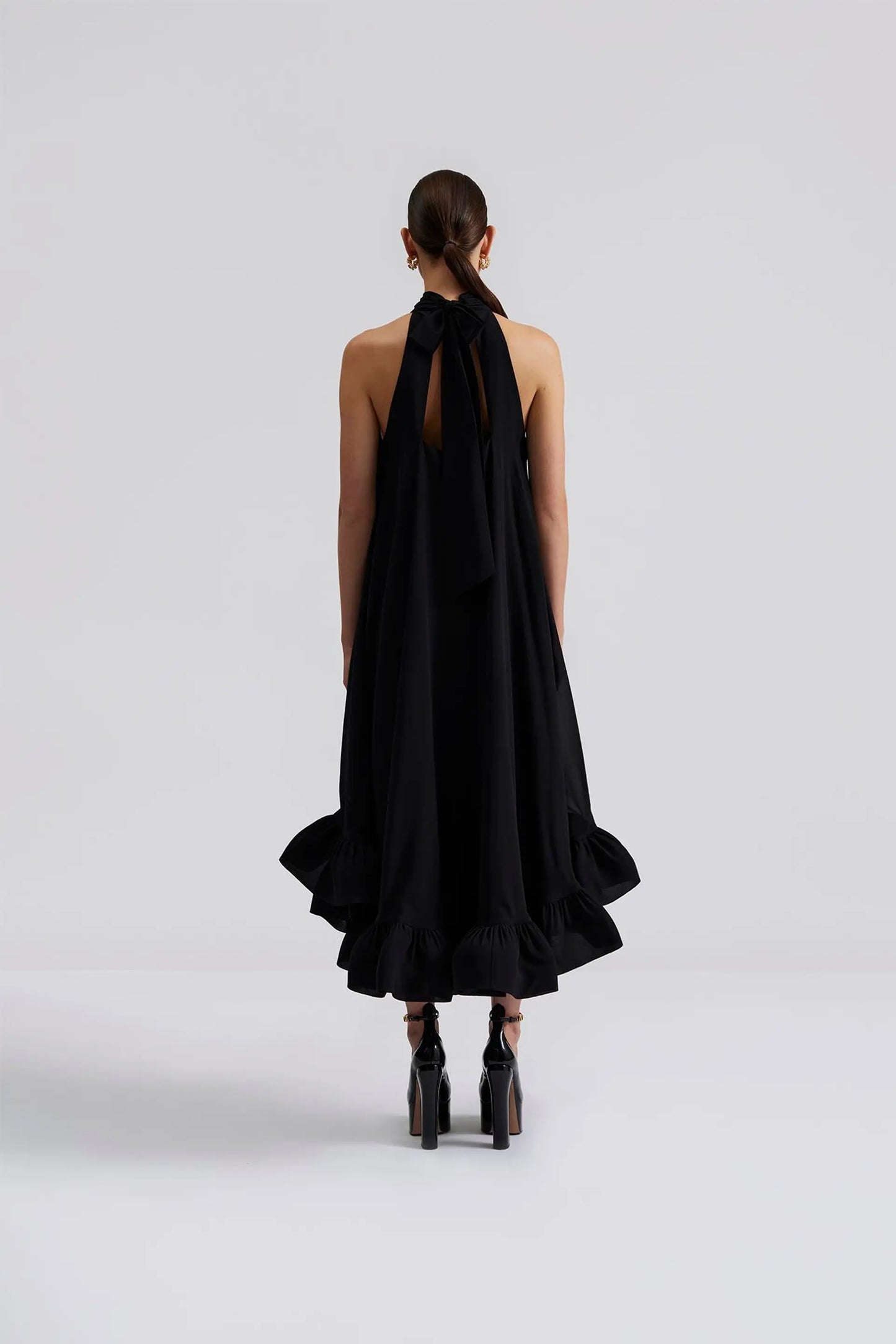 SABRINA MIDI DRESS BLACK