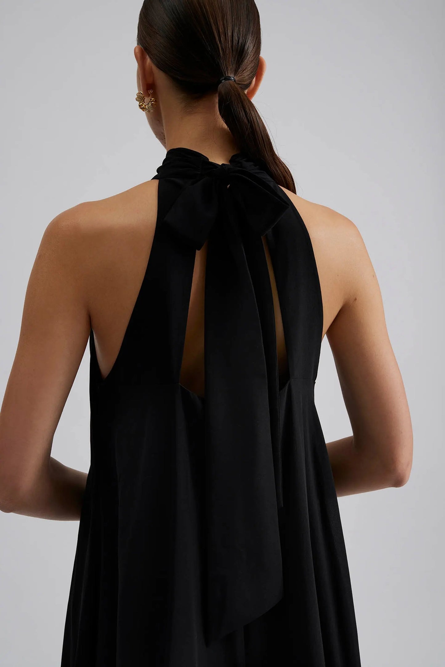 SABRINA MIDI DRESS BLACK