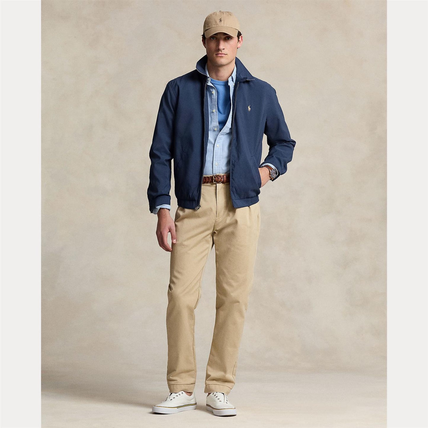 BI SWING LINED JACKET NAVY