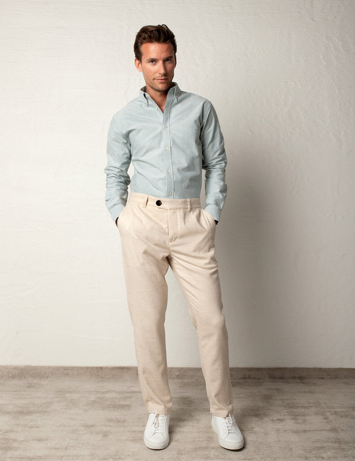 EVAN SHIRT LODEN GREEN