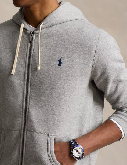 The RL Fleece Hoodie Andover Heather