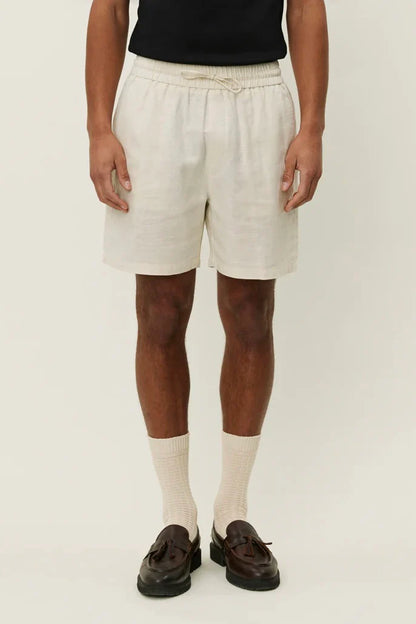 OTTO LINEN SHORTS IVORY