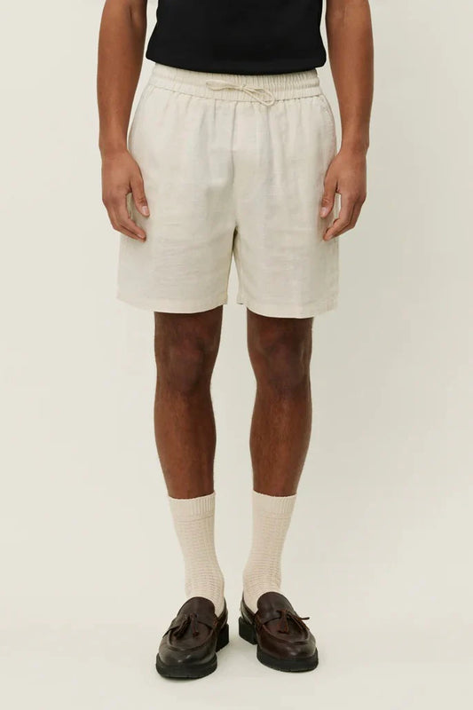 OTTO LINEN SHORTS IVORY