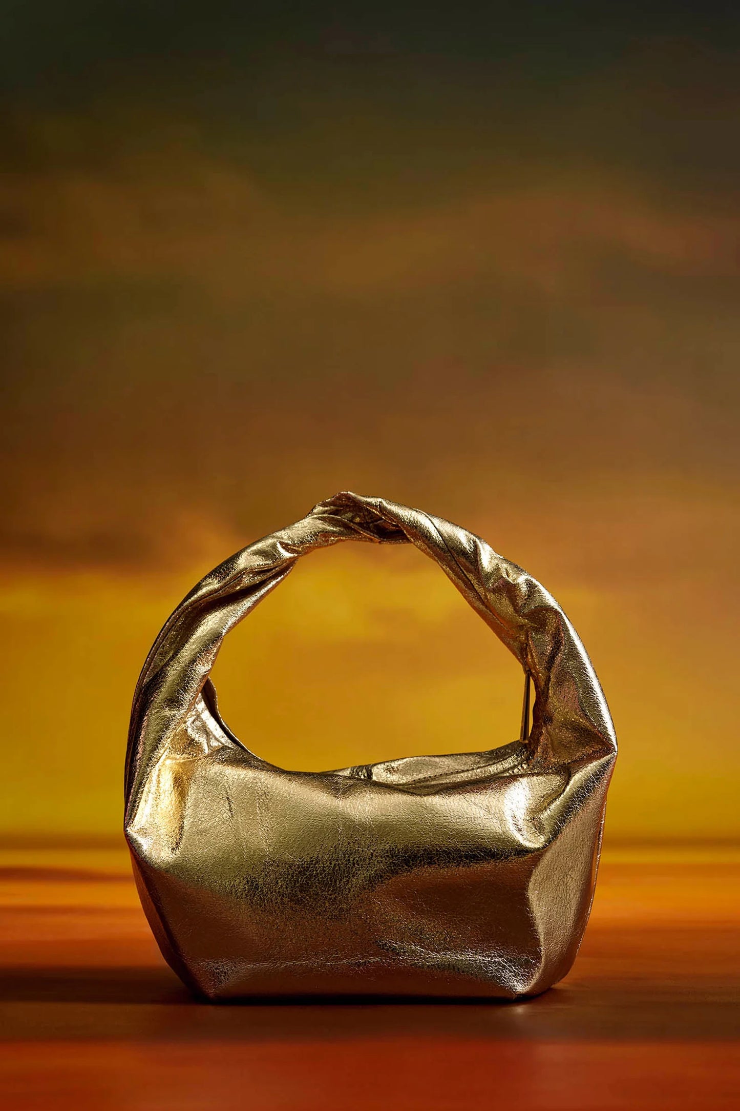 JEMMA METALLIC TOTE BAG
