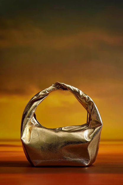JEMMA METALLIC TOTE BAG