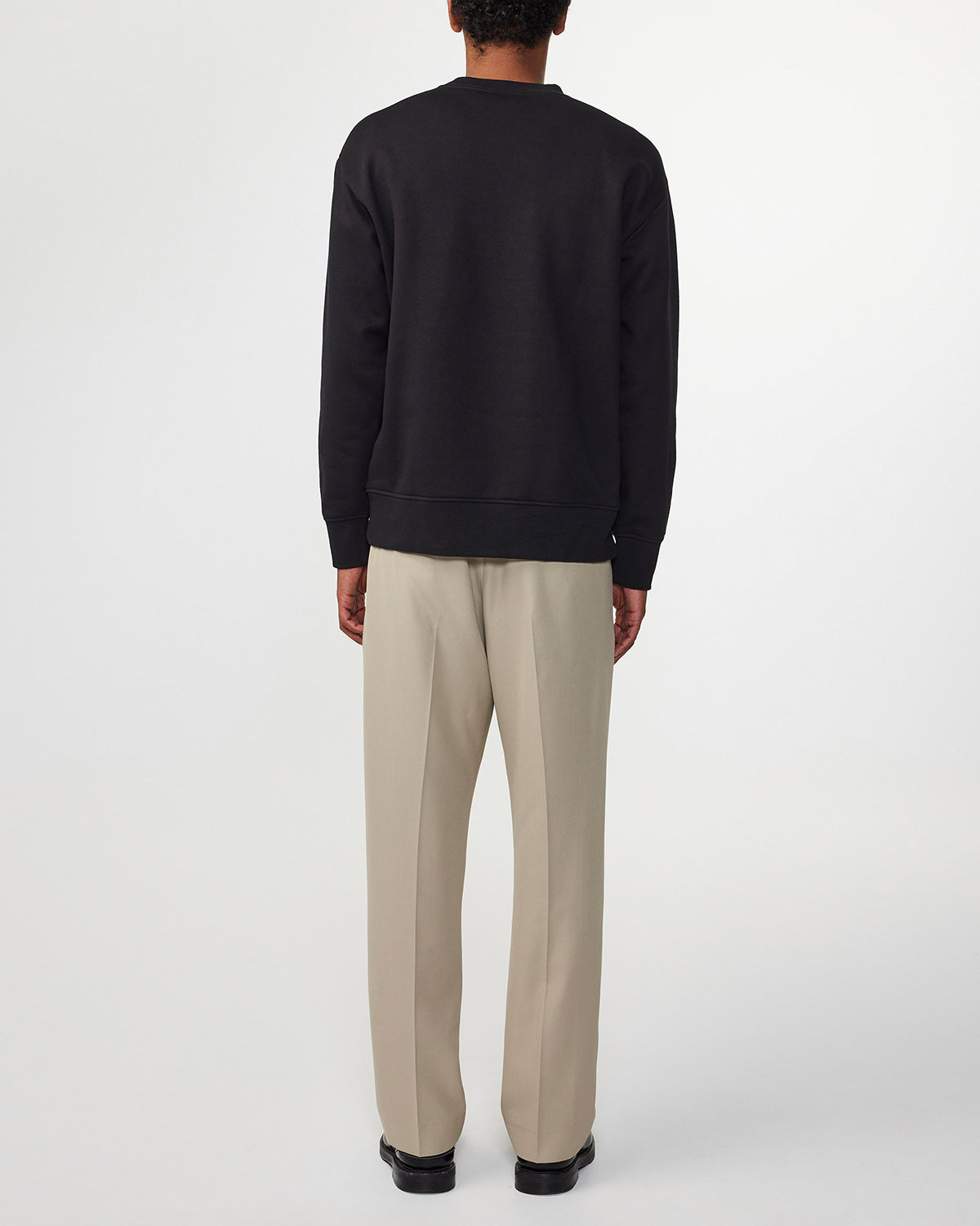 BRIGGS CREW 3504 SWEATSHIRT SVART