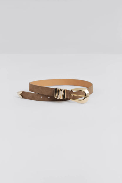 AZELIA BUCKLE LEATHER BELT