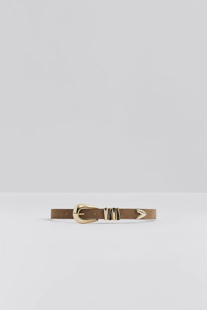 AZELIA BUCKLE LEATHER BELT