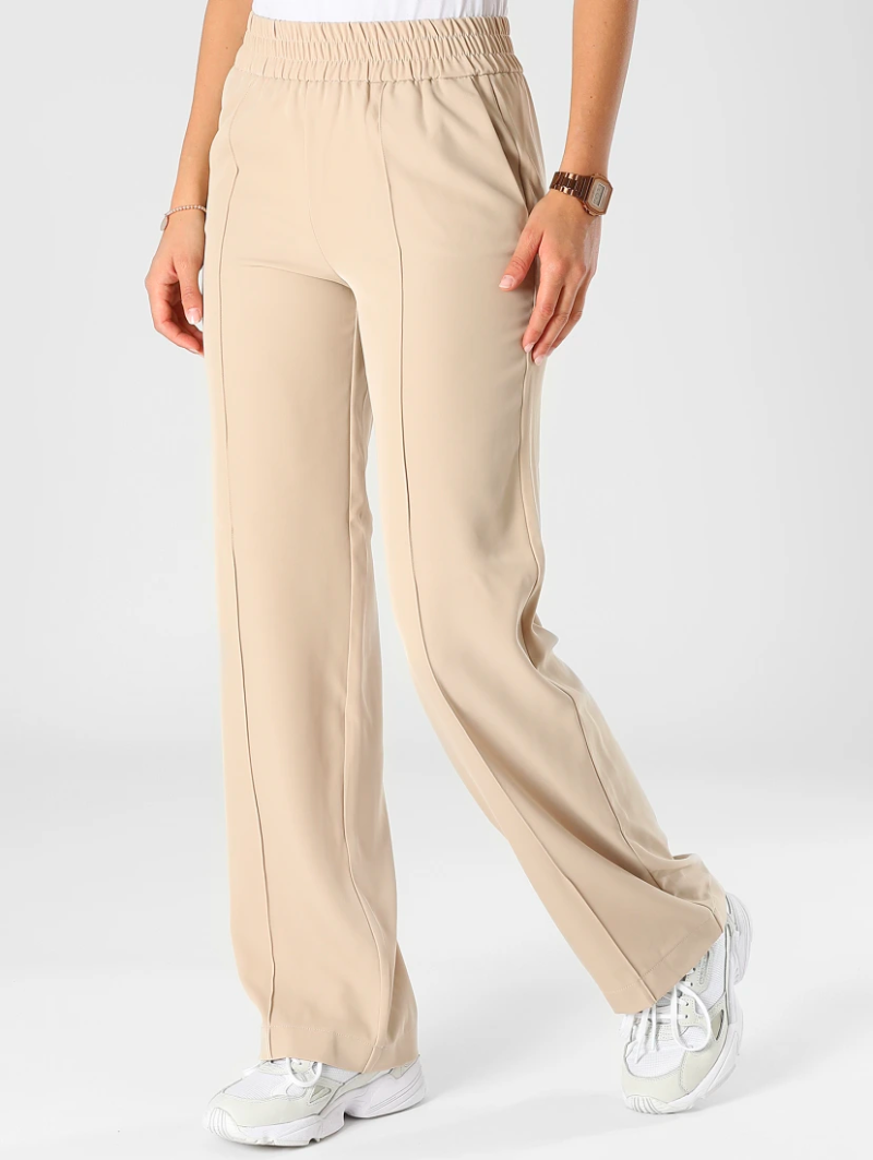 LUCY-LAURA BUKSE WIDE BEIGE