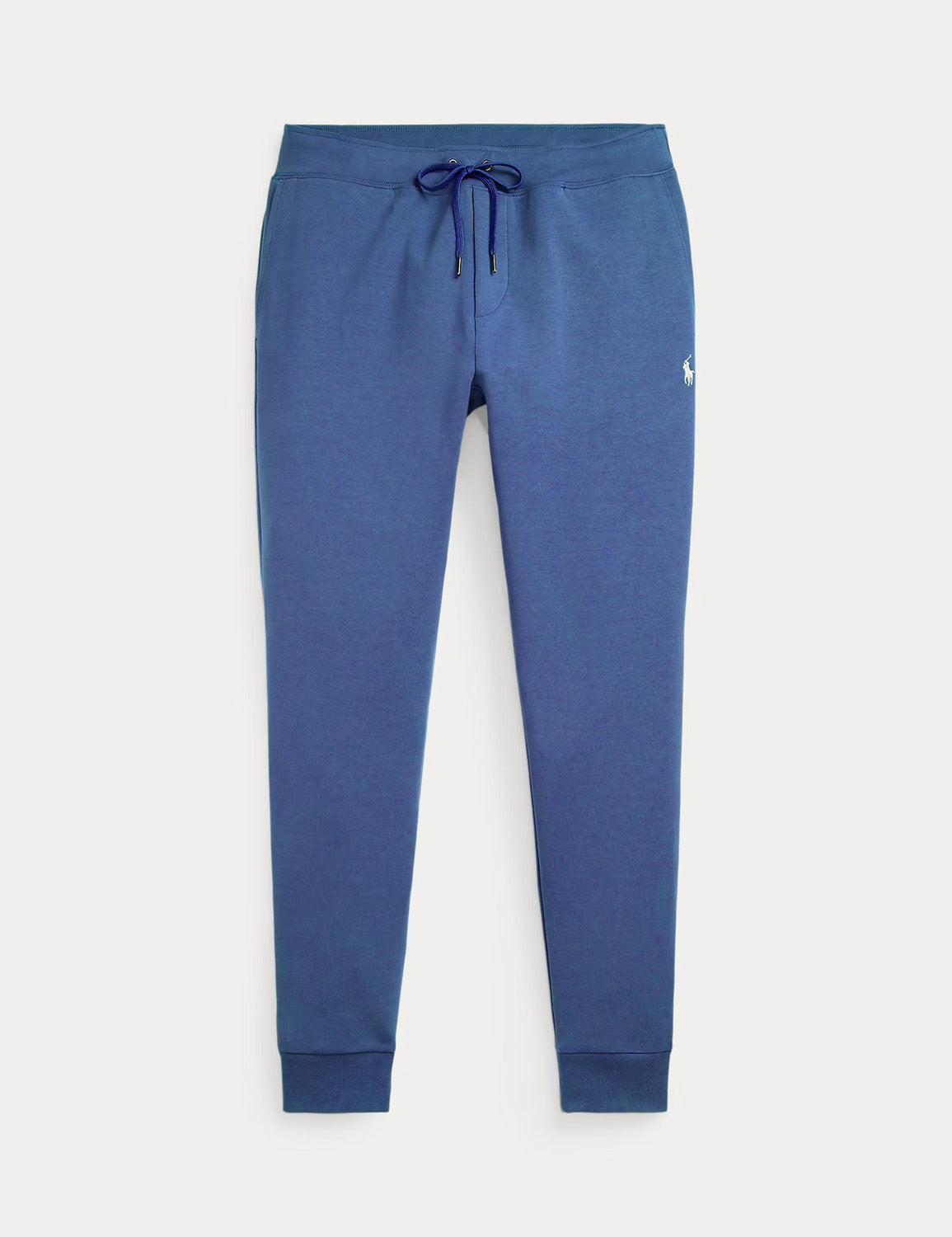 DOUBLE-KNIT JOGGING BOTTOM EARTH BLUE