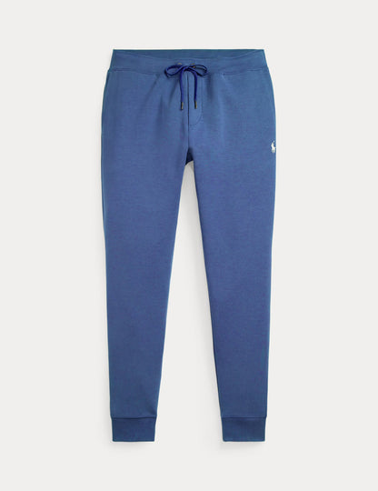 DOUBLE-KNIT JOGGING BOTTOM EARTH BLUE