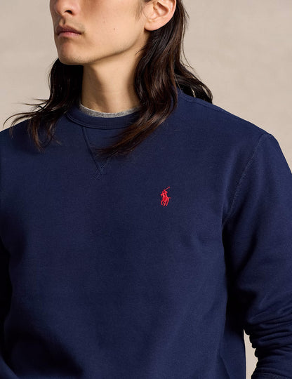 RL FLEECE LONG SLEEVE CRUISE NAVY