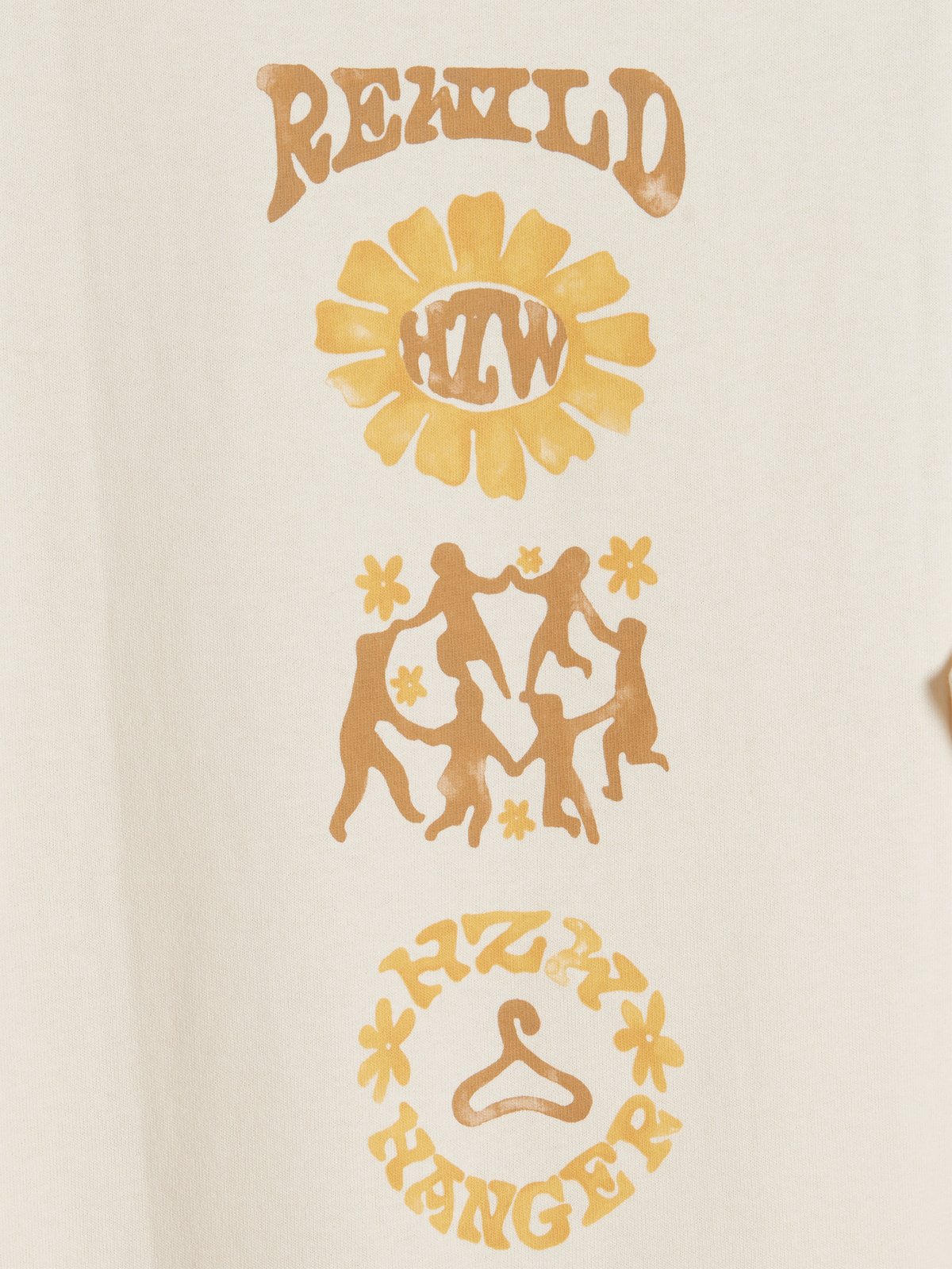 RANGER LOGOS TEE ECRU