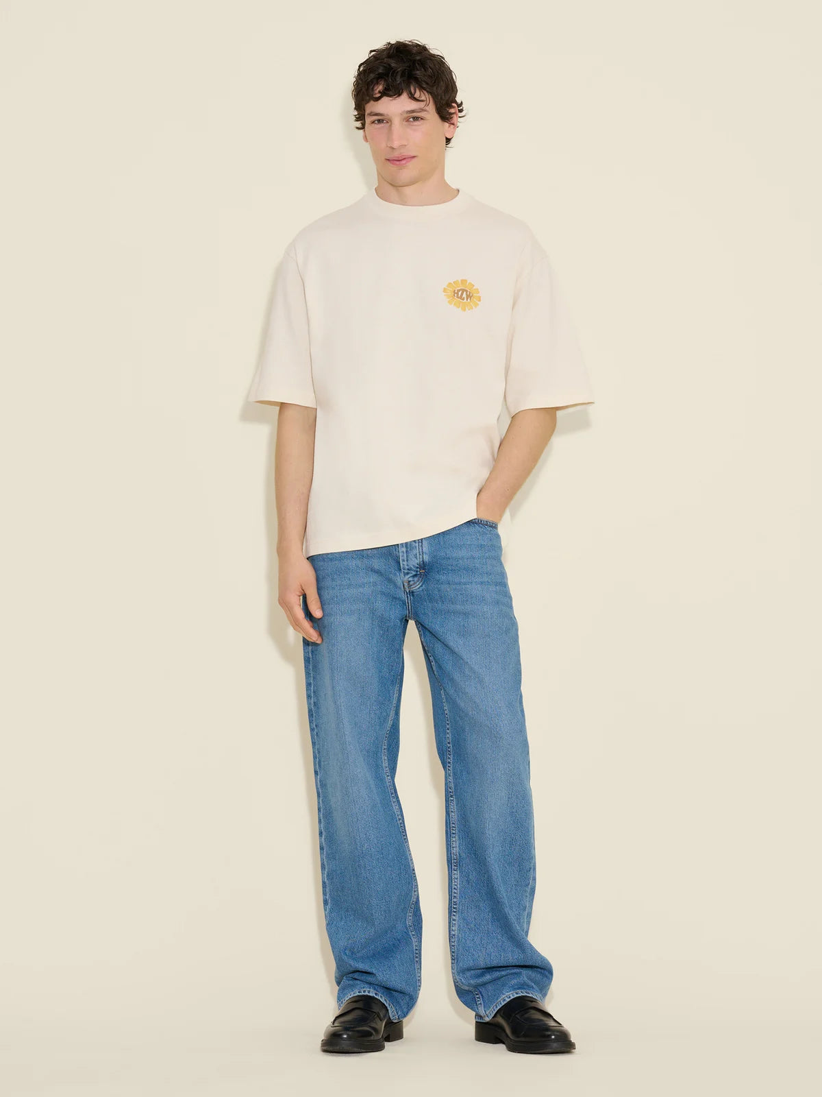 RANGER LOGOS TEE ECRU