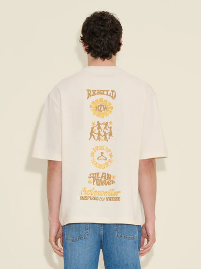 RANGER LOGOS TEE ECRU