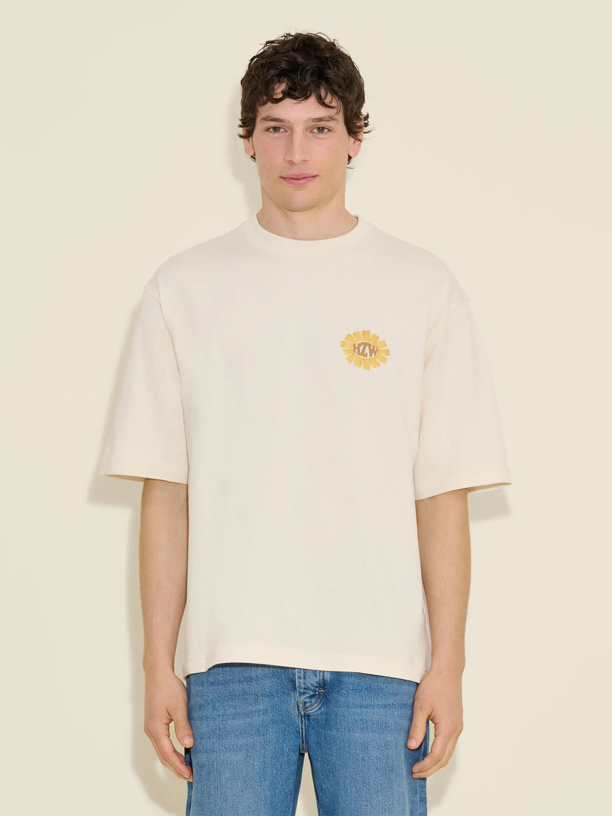 RANGER LOGOS TEE ECRU