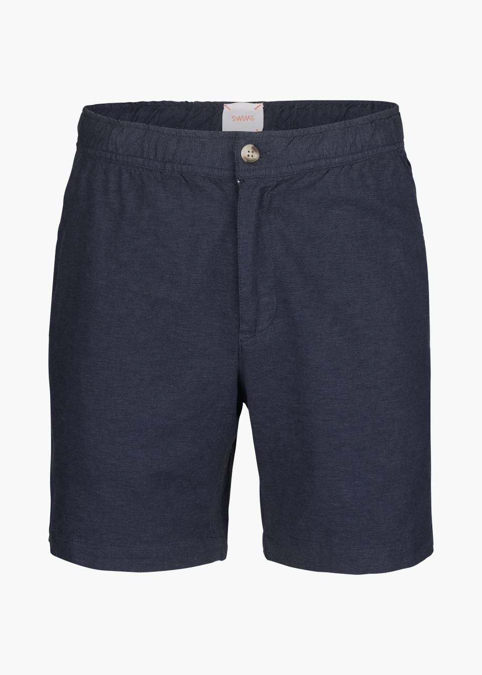 SAMOS LINEN SHORTS NAVY