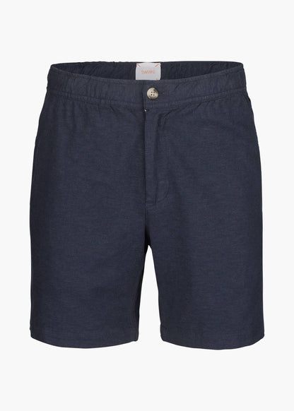 SAMOS LINEN SHORTS NAVY
