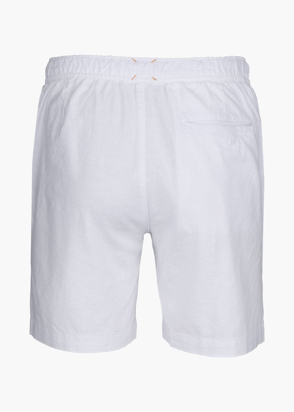 SAMOS LINEN SHORTS WHITE