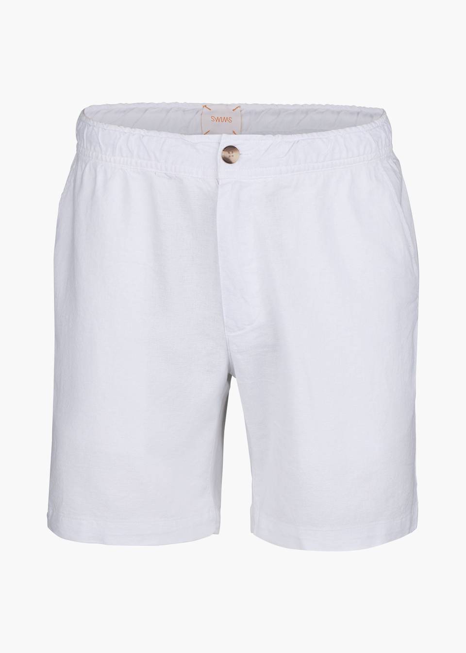 SAMOS LINEN SHORTS WHITE