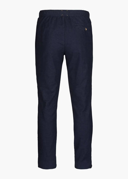 THEROS LINEN PANT NAVY