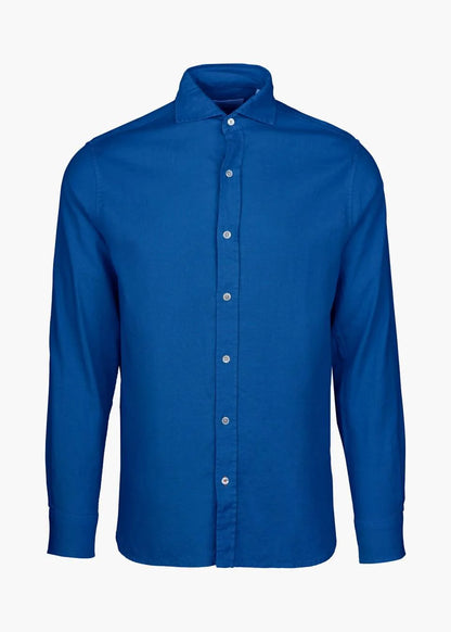 SANTORINI SPORT SHIRT TIDAL BLUE