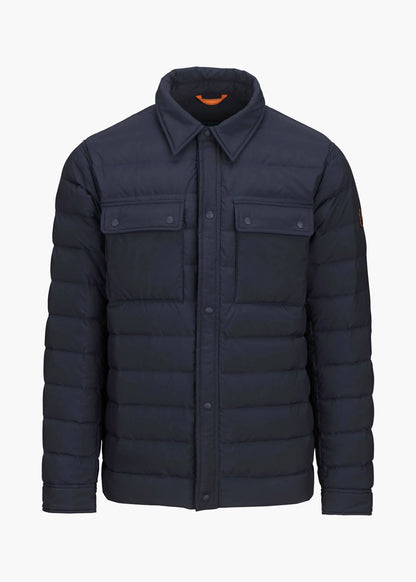 SAPPARO DOWN SHIRT MIDNIGHT NAVY