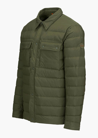SAPPARO DOWN SHIRT OLIVE