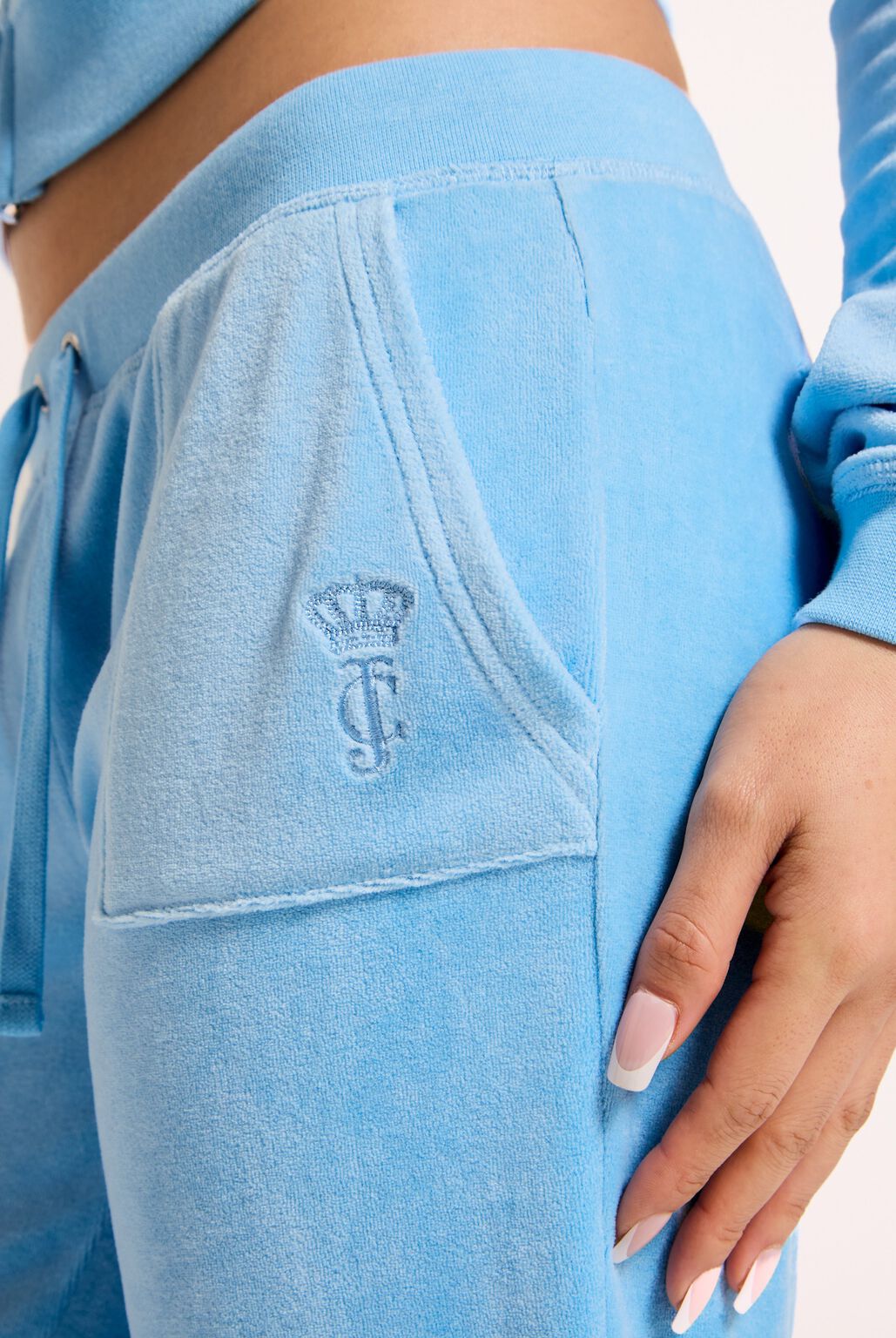 CAISA LOW RISE PANT ALASKAN BLUE