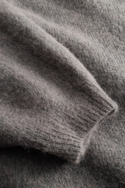 KAE KNIT CARDIGAN COFFEE