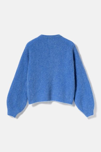 KAE KNIT CARDIGAN DOVE BLUE