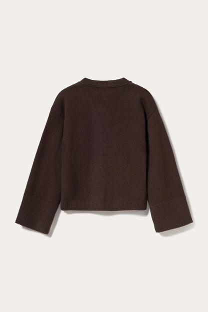 LENYX KNIT CHOKOLATE