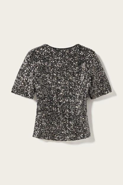 LEMON BLOUSE BLACK SILVER