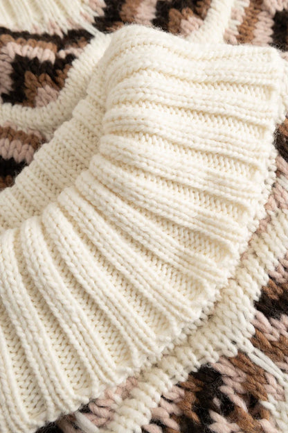 LATA KNIT IVORY MULTI