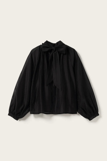 LORIS BLOUSE BLACK