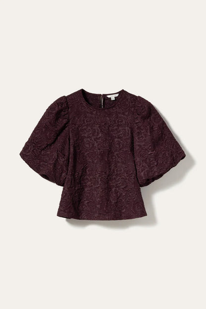 N-SHELLY BLOUSE WINETASTING