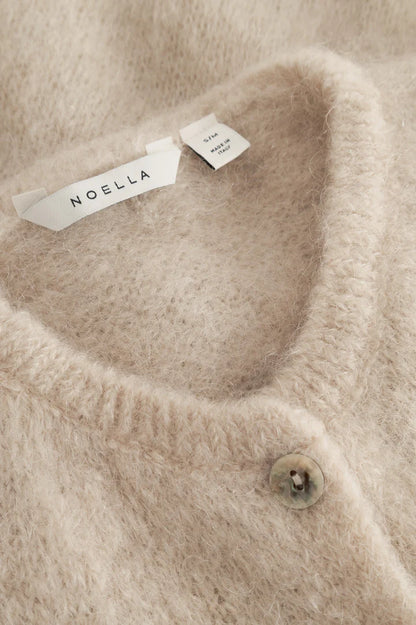 N-LORELL KNIT CARDIGAN BEIGE