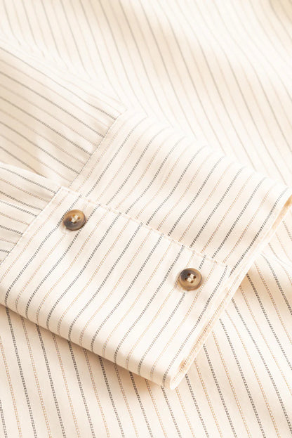 MYRA SHIRT DONNIE CREAM STRIPE