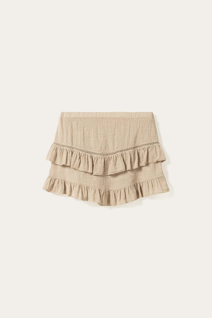 MARLIN SKIRT GREY IVORY
