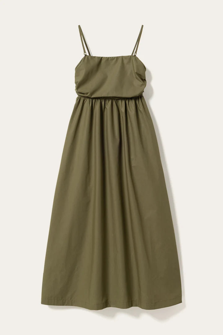 MALIKA DRESS LAUREL OAK