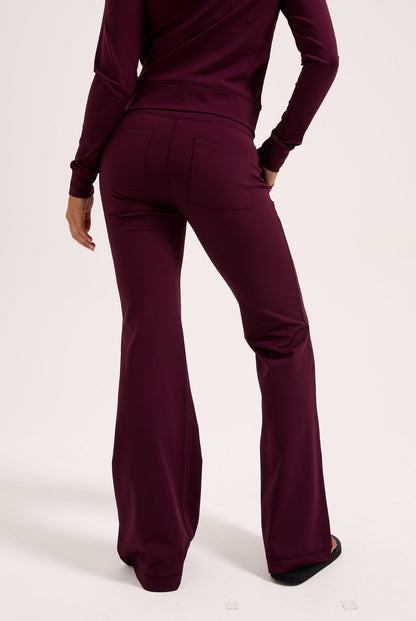 ACTIVEWEAR FARAH LOW RISE LEGGINGS WINESTASTING