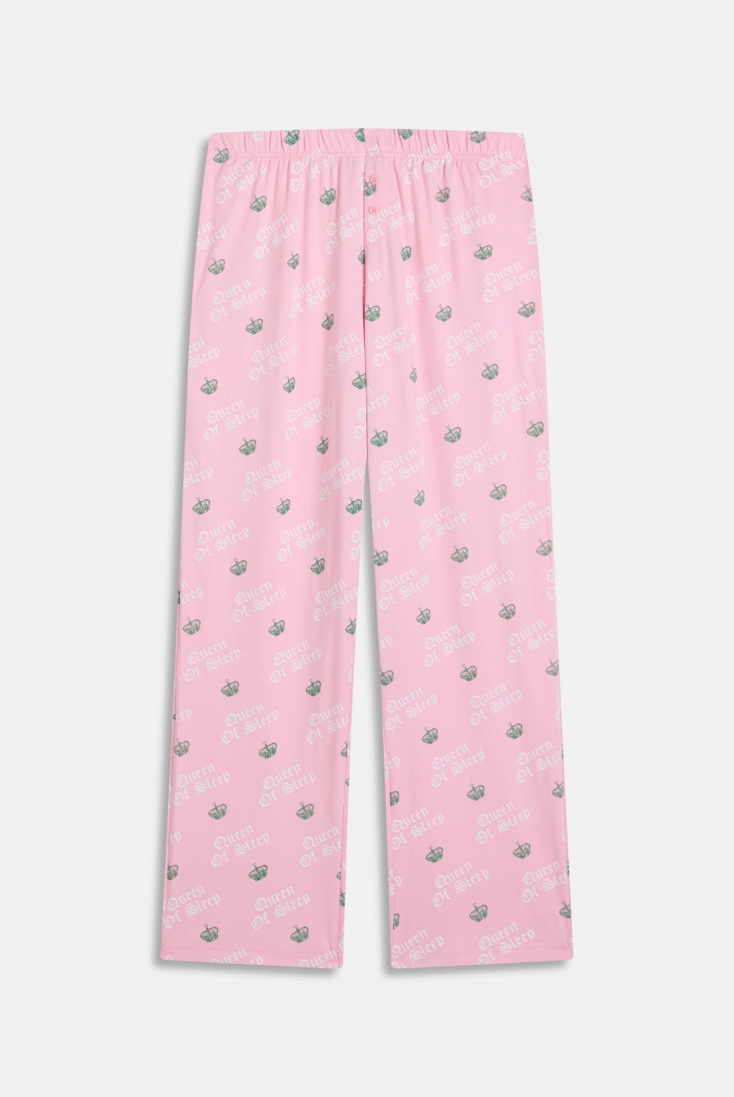 QUEEN OF SLEEP LS PYJAMA SET ROSA