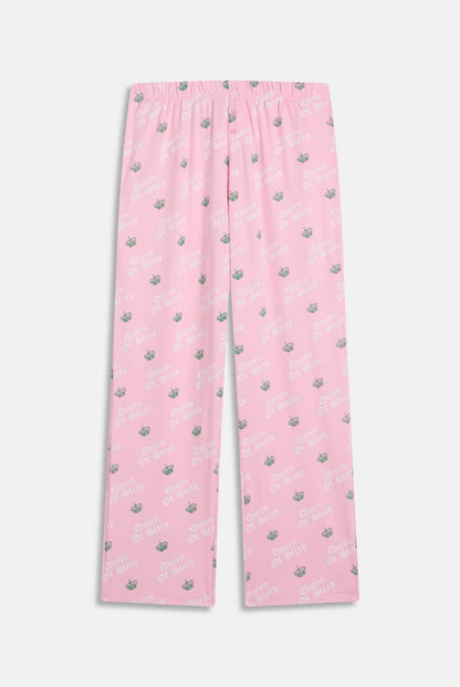 QUEEN OF SLEEP LS PYJAMA SET ROSA